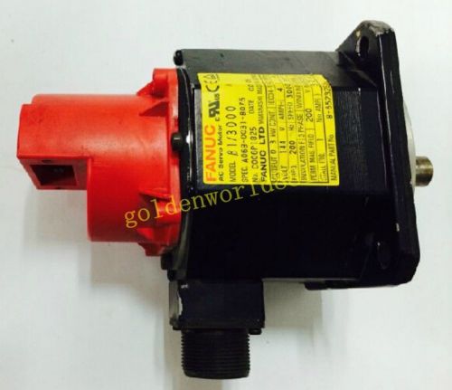 Fanuc ac servo motor a06b-0031-b075 good in condition for industry use for sale