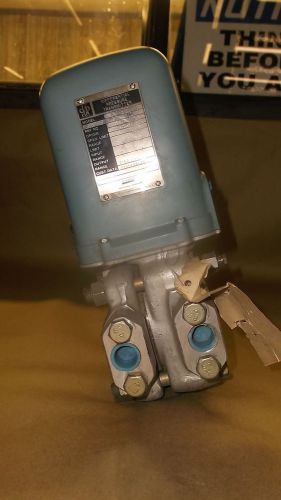 Foxboro 13a-ms2 differential pressure transmitter, 0-250 in h20, 2000 psi, used for sale