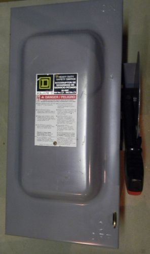Square d h362 60a fusible heavy duty safety switch usa for sale