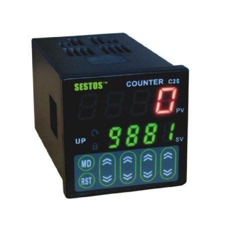 Sestos digital preset scale counter tact switch register 100-240v ce c2s for sale