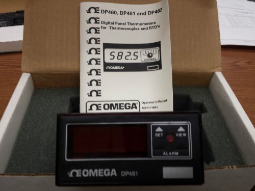 Omega digital panel thermometers dp461-t for sale
