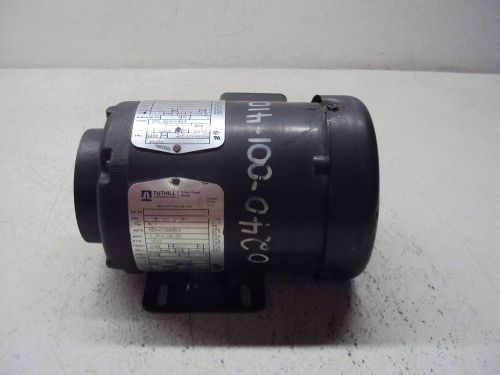 Tuthill pump motor 34c204-5626c2 hp 1/2 v 190-220/380-440 rpm 1425 fr 48yz new for sale