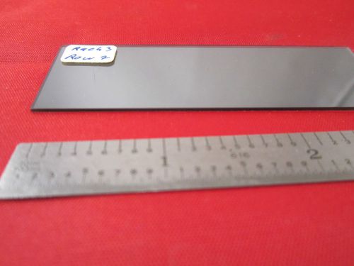 Glass slide coated with germanium metal 4000 angstroms infrared window #3 for sale