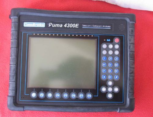 PUMA 4300E Datacom Telecom network analyser 4000 series Portable Field Handheld