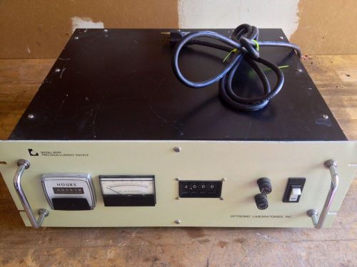 OPTRONIC LABORATORIES PRECISION CURRENT SOURCE- MODEL 65DS -Good Condition.