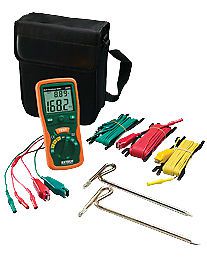 Extech 382252 earth ground resistance tester kit for sale