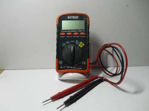 Extech Instruments Pocket Multimeter DM110 - USED Good