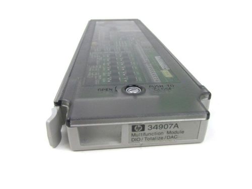 Agilent hp 34907a multifunction module for 34970a/34972a for sale