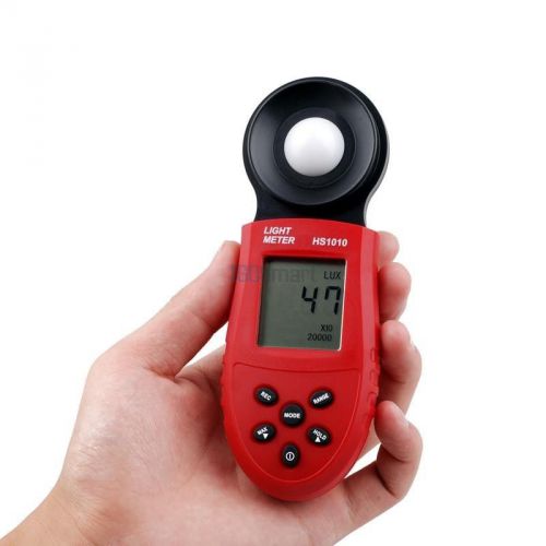 Max 200000 Lux LCD Digital Pocket Light Meter Lux/FC Measure Tester Photometer