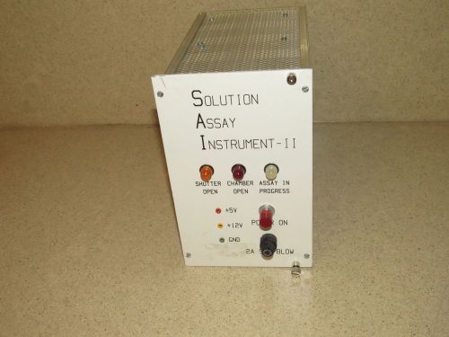 Solution assay instruments ii controller  nim bin module plug in for sale