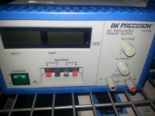 Dc power supply bk precision 1670a for sale