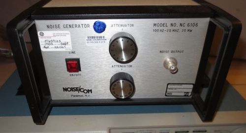 Noise/Com NC6106  100Hz - 25MHz  20mW -  White Gaussian noise generator