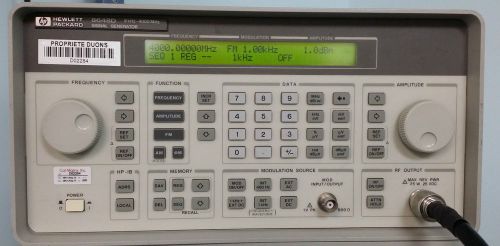 Hewlett packard hp 8648d signal generator 9khz - 4000mhz working tested for sale