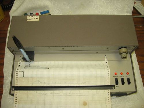 Heathkit lr-18m chart data recorder with 7 rolls of paper for sale