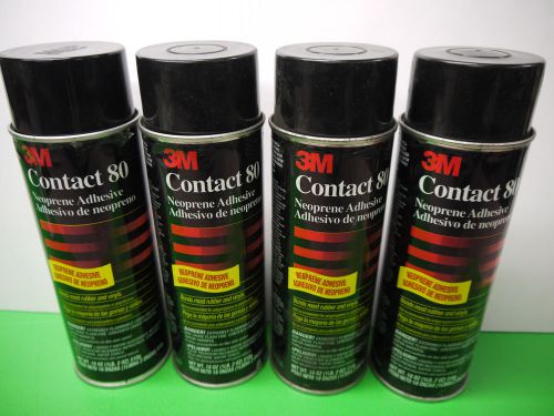 3M Contact 80 18 Oz Neoprene Adhesive For ( 2 ) Cans