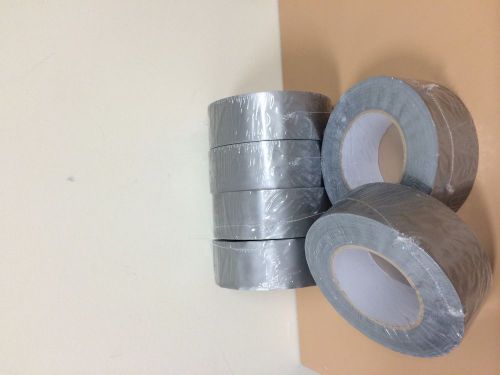Duct Tape Silver, (6 rolls) of 2&#034; x 60yd silver Duct Tape