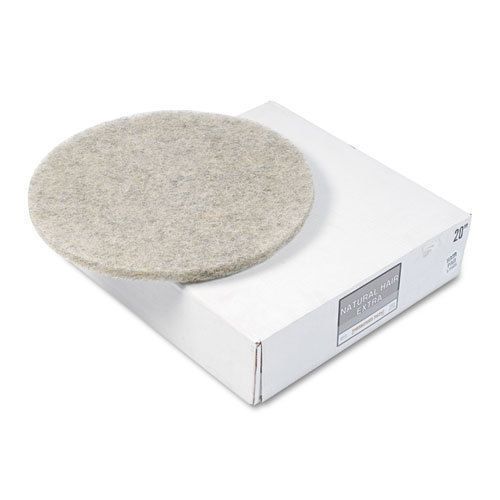 Ultra high-speed floor pads, natural hair extra, 5 per carton - PAD4020NHE
