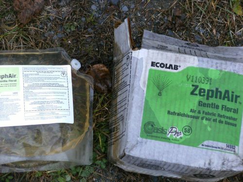 ECOLAB ZEPHAIR GENTAL FLORAL FABRIC REFRESHER ONE BAG