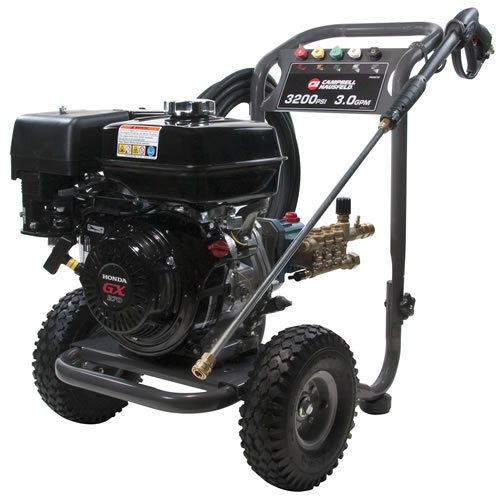 Campbell Hausfeld PW3270 Pressure Washer 3200 PSI 3.0 GPM Gas Cold Water
