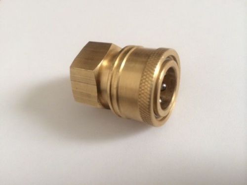 Pressure washer 3/8&#034; female (npt) brass quick connect coupler for sale