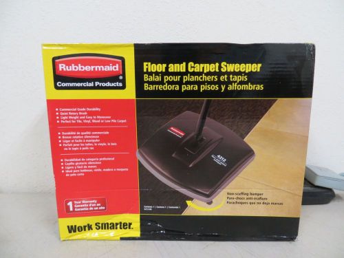 Rubbermaid Commercial Floor &amp; Carpet Sweeper 4212-88 8&#034; x 9-1/2&#034;
