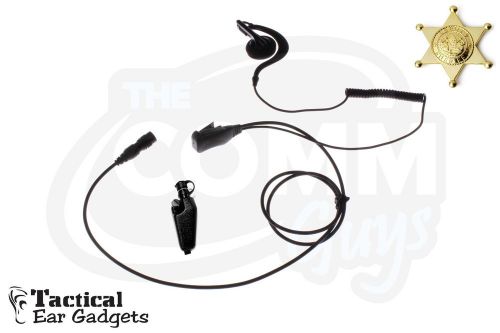 Quick release earpiece owl lapel mic kenwood nx200 nx300 tk2180 tk3180 tk5210 for sale