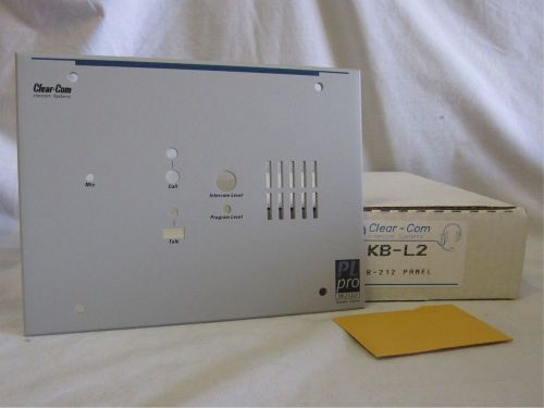Clear Com KB-L2 Panel *New*