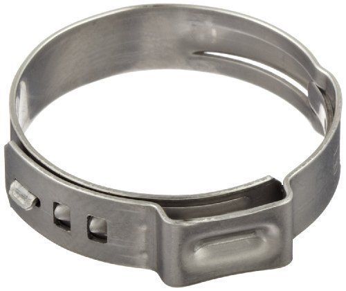 Stainless steel hose clamp one ear 5/8&#034; band width 13.2 mm hose id 15.7 mm for sale
