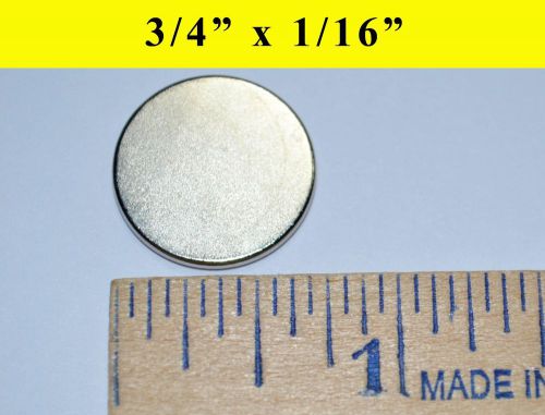 300 Neodymium N35 Rare Earth Magnets 3/4&#034;x1/16&#034;
