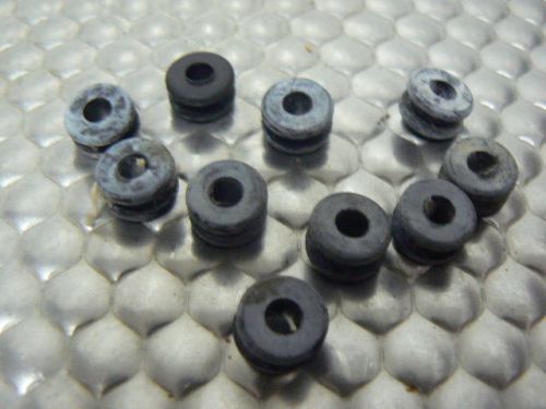 10 Pack 3/16&#034; ID Rubber Grommets, Mil Spec MS35489-33, 7/16 OD, 5/16 Panel Hole