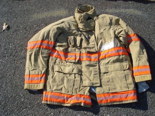 50x42 jacket big firefighter turnout bunker fire gear cairns...j154 for sale
