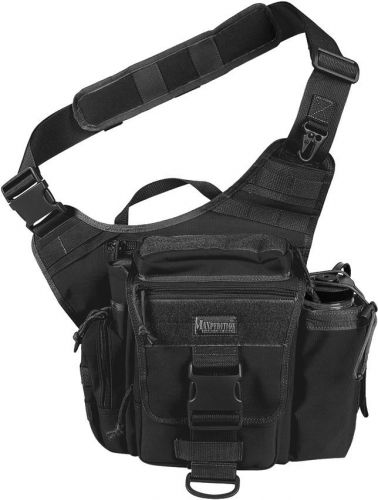 Maxpedition mx413b jumbo s-type versipack black overall size 13&#034; x 11&#034; x 5.5&#034; for sale