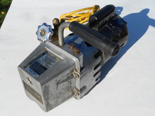 Jb industries dv-127 fast vac 2-stage vacuum pump 127lpm 1/3hp freon ac refrig for sale