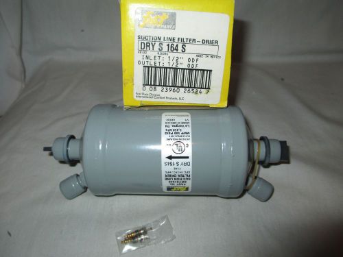 #DRYS164S Suction Line Filter Drier - 16 cu. in. - 1/2&#034; Sweat on - Brand NEW