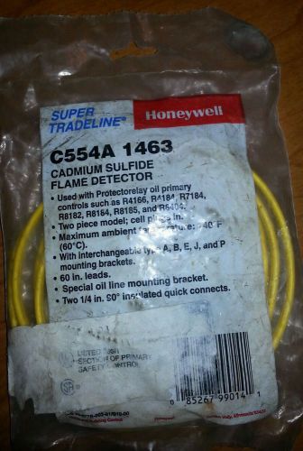 Honeywell C554A 1463 cadmium sulfide flame detector kit