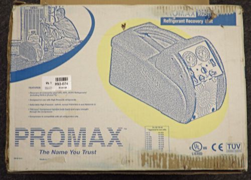 Promax RG5410A HVACR Refrigerant Recovery Machine with box