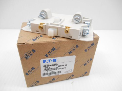 EATON C320KGS42 BAS01650 FREEDOM SERIES A2 BASE AUXILIARY CONTACTS