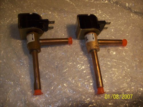 Lot of 2 parker 24vdc  solenoid  valve 85005a78011  psi 300 coil type h-23s for sale