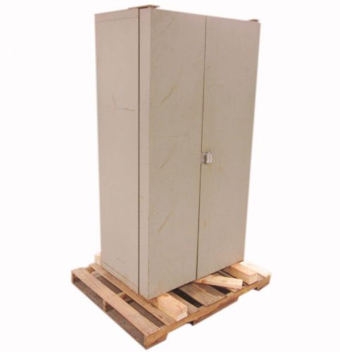 C&amp;H Distributors Lockable Steel Cabinet 71&#034;H x 39&#034;W x 24&#034;D Storage Box Unit