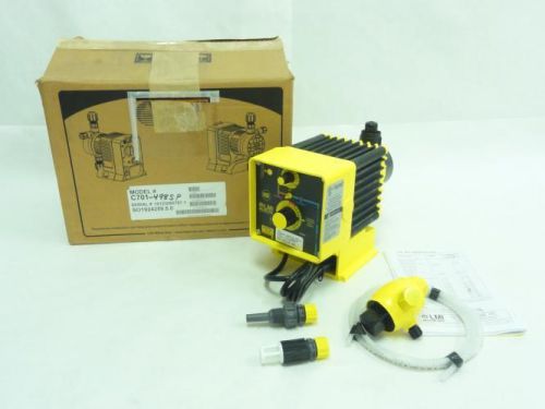 137510 New In Box, LMI C701-498SP Chemical Metering Pump 120Vac 50-60Hz