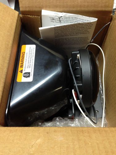 Federal signal ts100-n 100 watt electronic pa / siren speaker - new, open box for sale
