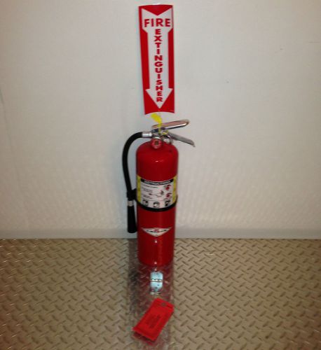 10lb abc fire extinguisher with new certification tag refillable for sale