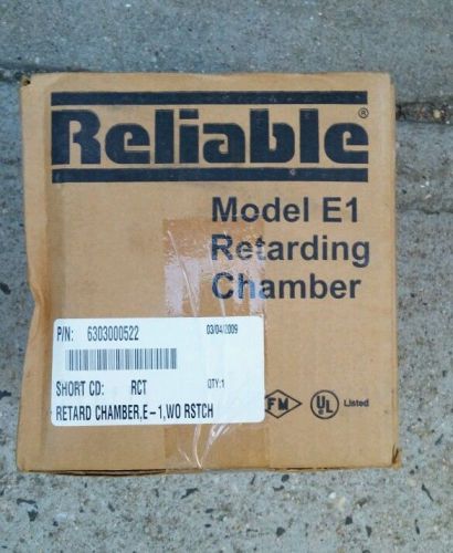 Reliable Model E1 Retarding Chamber