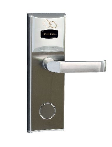 Digital id card access control door lock + backup keys heavy-duty brand new (a) for sale