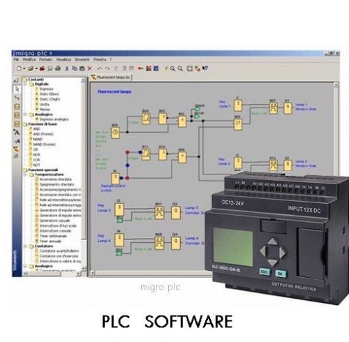 Plc software, programming, simulator, automation, examples, manual in usb 4gb for sale