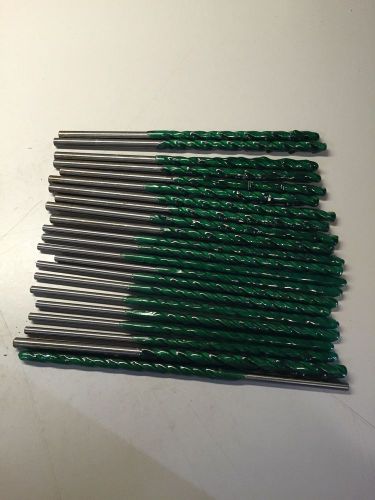 Tungsten Chucking Reamers .1865 OAL: 7 3/4&#034; Lot of 22