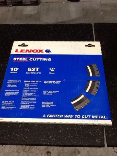 Lenox 10&#034; Steel Cutting Carbide Tipped