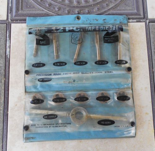 Machinist globemaster  tap &amp; die set made in japan for sale