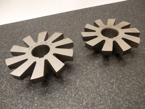 Lot of 2 HSS Milling Saw Cutter w/ 7/8&#034; Arbor Hole