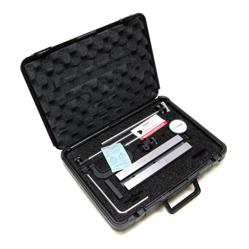 Starrett 665jz inspection set w/ 25-131j agd dial indicator holder 665 (as/is) for sale
